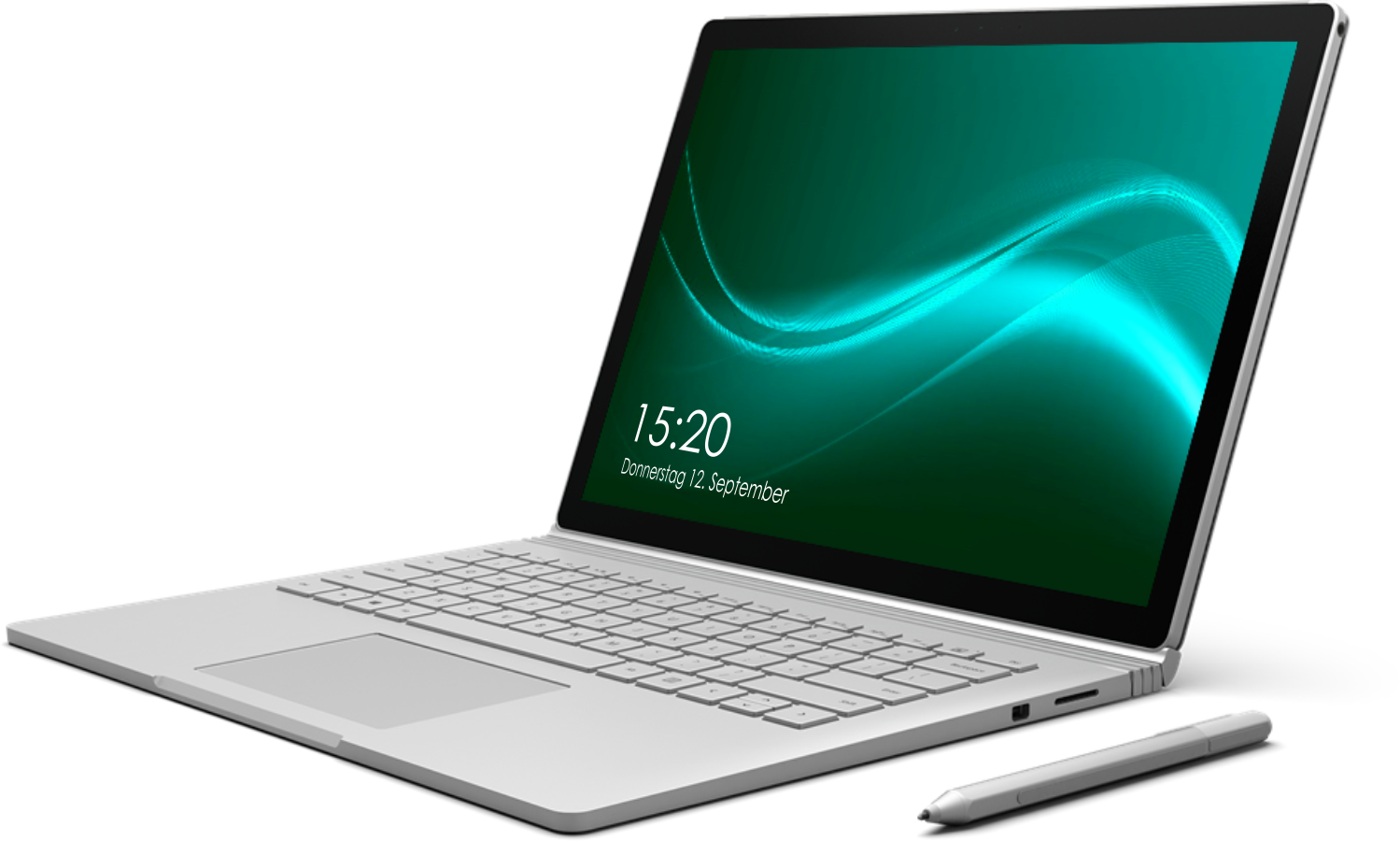 Notebook / Laptop Computer mit Stift