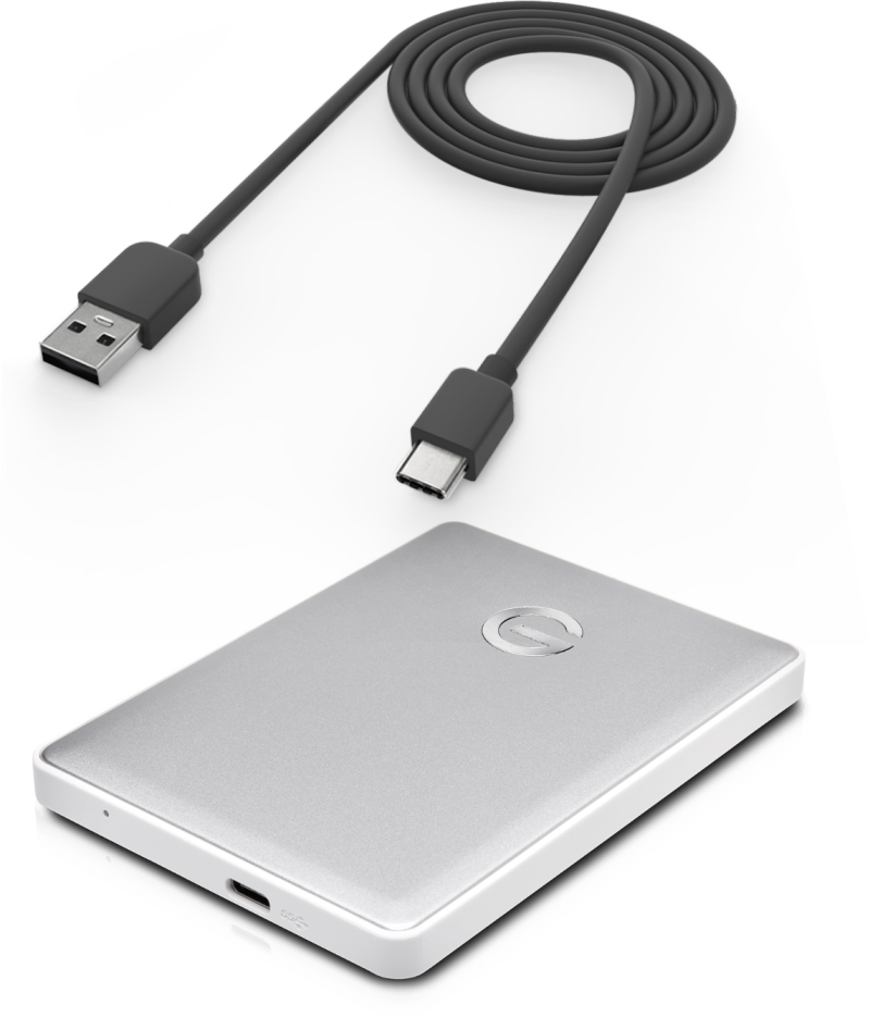 USB Festplatte im Taschenformat