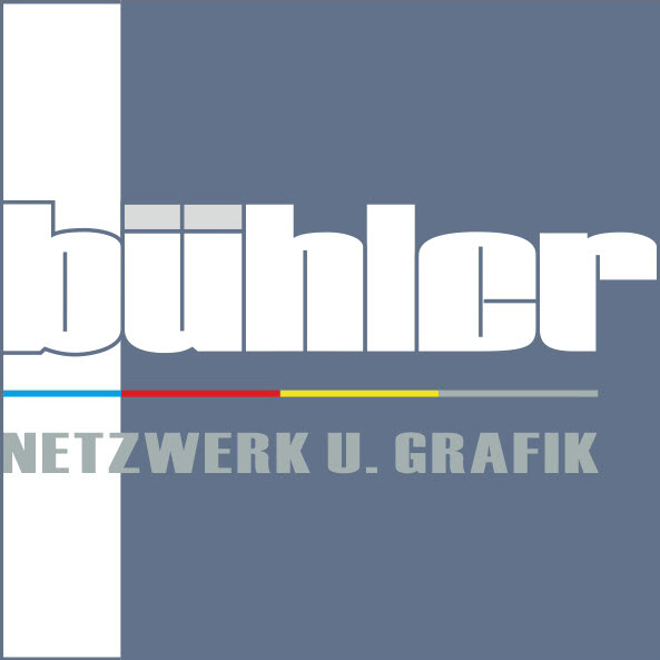 Bühler Netzwerk u. Grafik Quadrat-Logo